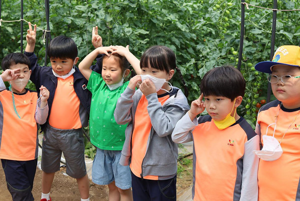 그래도팜 토마로우, 어린이 미각교육 진행
